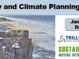 Resiliency and Climate Change Planning in Boston – a timely January event