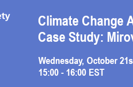 Climate Change Investing Series – Case Study: Mirova – October 21st